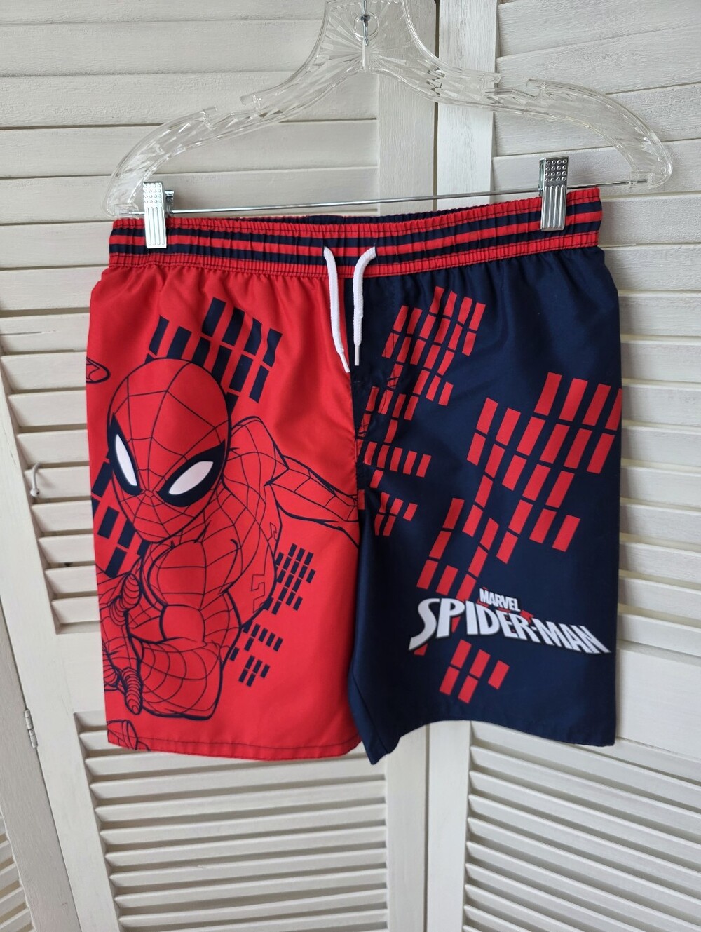 Marvel Spiderman Boy's Swim Trunks Size 14/16